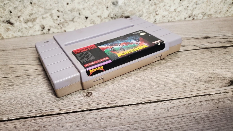 Drakkhen (Super Nintendo Entertainment System,1991) SNES Cartridge Only - Image 2 of 3