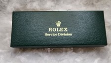 Original ROLEX Service Department Box,box Only,Solid, CLEAN,pen,watch,timepiece
