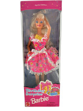 Mattel 1996 Vintage NEW Birthday Suprise Barbie Doll Special Edition 16491 NIB