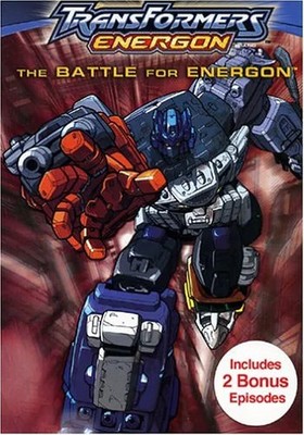 Transformers - Energon: The Battle For Energon Animated Dvd, 4 Episodes, New