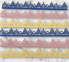 Creative Memories Cake 12 Die Cut Cardstock Birthday Scrapbook Border, 6 Pieces