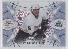 2022 Upper Deck SP Game Used Purity Legends Platinum /150 Teemu Selanne HOF x4f