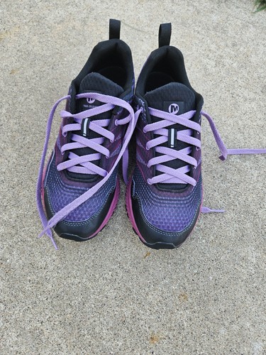 Merrell Trail Crusher Running Shoe Womens SZ 7.5 Pink Pastel Feminine  J37372 - Picture 1 of 8