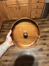 Vgt Mid Century Solid American Walnut Nut Bowl Margaret Studios North Carolina