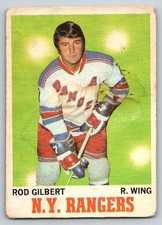 1970-71 O-Pee-Chee #63 Rod Gilbert Low Grade (ref 215637)