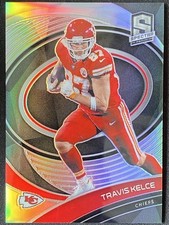 Travis Kelce 2021 Panini Spectra Football Silver Prizm /149 #48