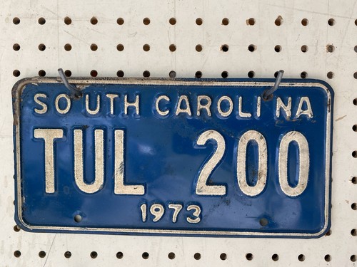1973 South Carolina Nummernschild TUL 200