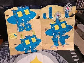 Lego 1984 Space Command/Robot Center 6951 Instruion Manual/parts/figure