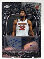 2925 Topps Chrome Karl-Anthony Towns Signature Style Auto