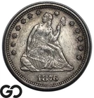 1876 Seated Liberty Quarter Choice AU