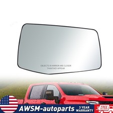 Mirror Glass Heated Passenger Right Side Heated For 19-2024 Sierra Silverado
