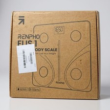Renpho Digital Body Composition Scale With Smart App Glass Surface Uses 3 AAA Ba