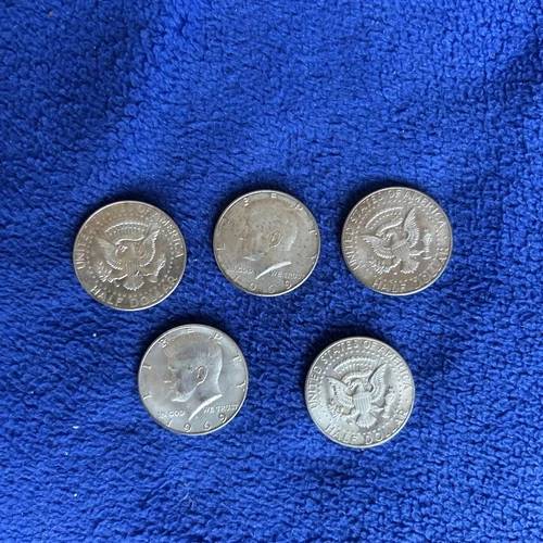 1969 Denver Uncirculated Silver JFK Half Dollar!