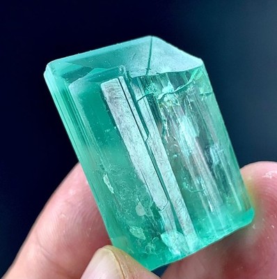 80 Carat Hiddenite Kunzite Crystal Specimen From Afghanistan