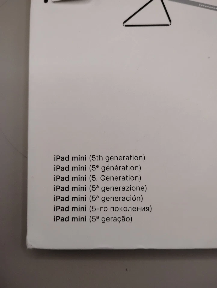 iPad Mini 5th Generation Smart Cover Charcoal Gray New - Image 3 of 4