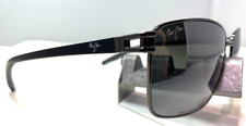 MAUI JIM COVE PARK MJ 531-02D GUNMETAL GREY POLARIZED AVIATOR SUNGLASSES NEW 9.9
