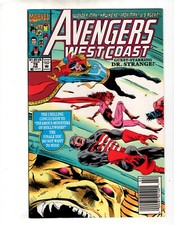 Marvel Comics West Coast Avengers Volume 2 Book #79 VF+