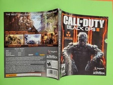 Call Of Duty Black Ops XBox One Case Art Only
