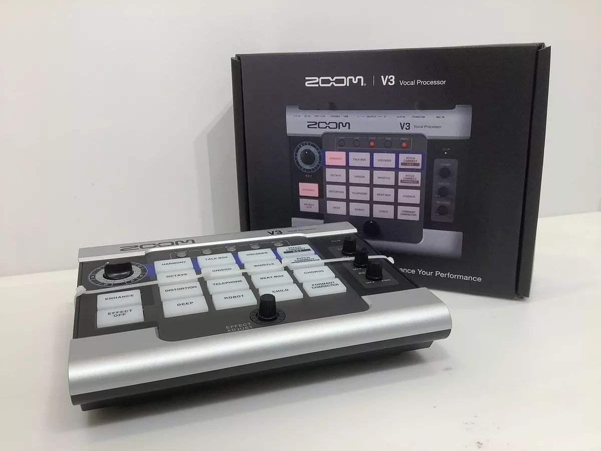 ZOOM V3 Vocal Processor Effects | eBay