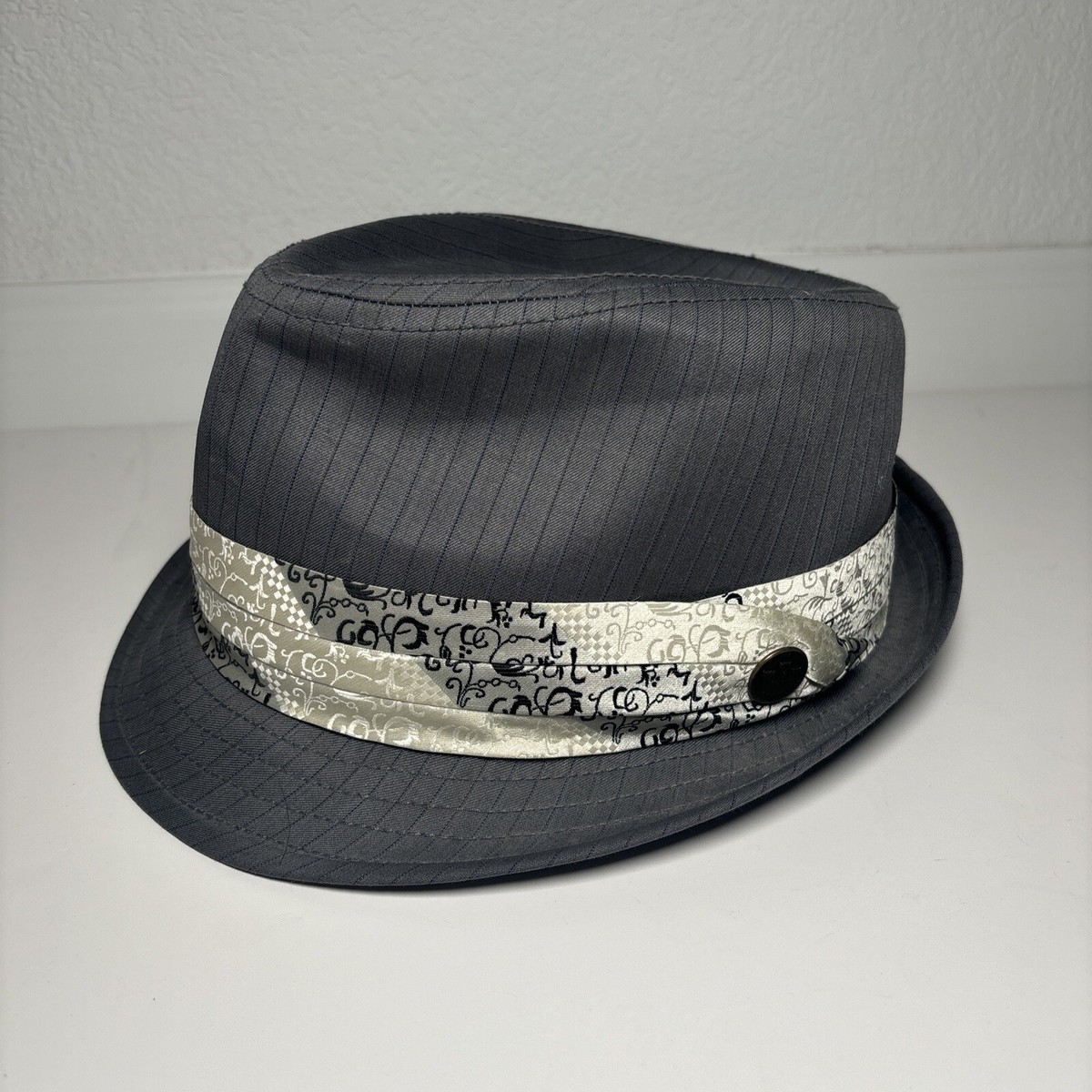 Goorin Bros Black and Tan Fedora Ladies Hat - XL Goorin Hartman Wide Brim Toquilla Straw Fedora – Goorin Bros main image 3