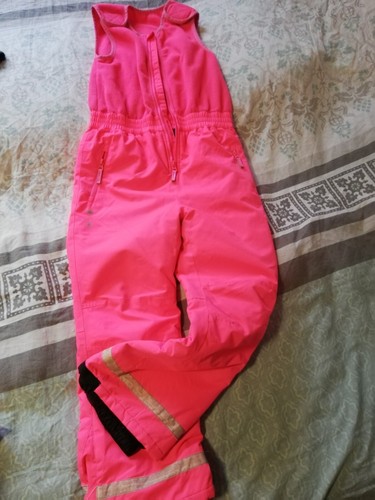 Skihose Schneehose Latzhose RODEO Gr. 134 pink - Bild 2 von 3