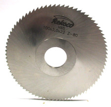 REKORD Metall Kreiss&auml;geblatt HSS-DMo5 &Oslash;100 x3,5x22 Z-80 Neu  D4193