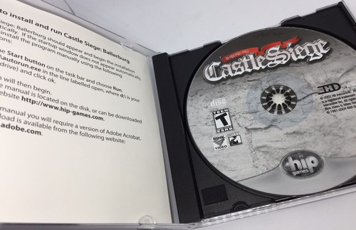 Ballerburg Castle Siege PC CD HD Interacrive 2002 Castle Sim - Picture 3 of 5
