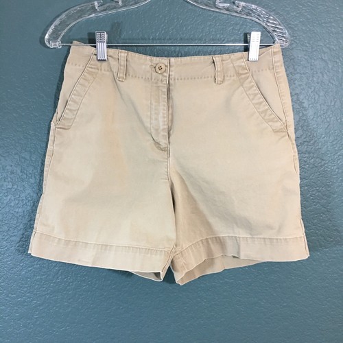 TALBOTS Size 6 Women's Khaki Bermuda 
