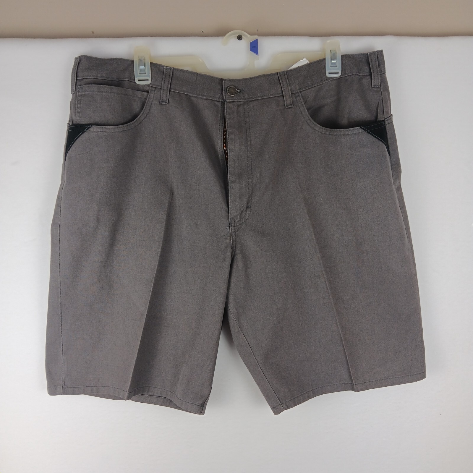 Dickies Men’s Size 44 Work Shorts Workwear Gray & Black, Style 5 Pocket