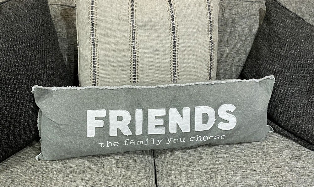 Throw Pillow- Lumbar Pillow - Accent Pillow-Friends Pillow