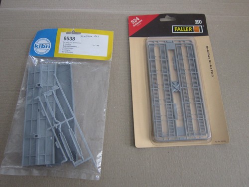 2 ACCESORIOS ESCALA HO KIBRI #9538, FALLER #524 AMBOS N.O.S. VER FOTOS | Zustand: New