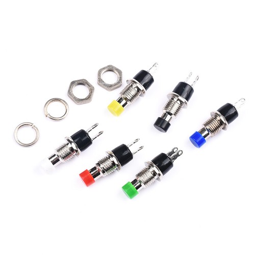 7mm Mini Push Button Switch Normally Open Contact Momentary SPST PBS-110 3A 125V - Picture 4 of 17