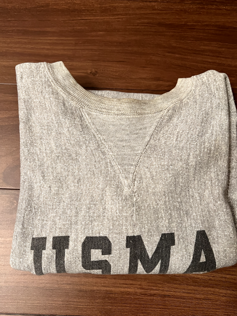 Vintage 70s champion reverse weave USMA blue tag | eBay