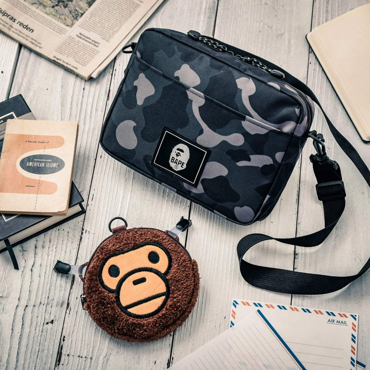 BAPE KIDS Shoulder Bag A Bathing Ape 2022 CAMO Book AUTUMN/WINTER