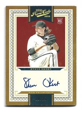 Steve Okert AUTOGRAPH /25 GOLD San Francisco Giants 2016 Panini Prime Cuts AUTO