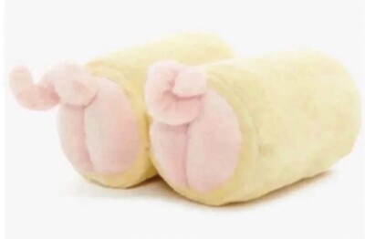 New RARE, HTF Bark Box '' Big Honkin' Pigs in a Blanket '' Dog Toy
