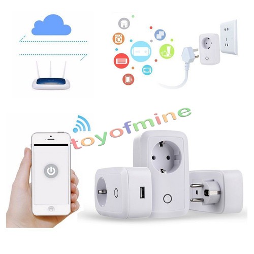 New 2.4G Wireless WIFI Phone Remote Control Smart Timer Socket Switch EU Plug - Picture 2 of 8