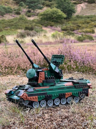 Flakpanzer Gepard - Westdeutscher Panzer - XingBao Blue Brixx - Bausteine - Bild 1 von 4