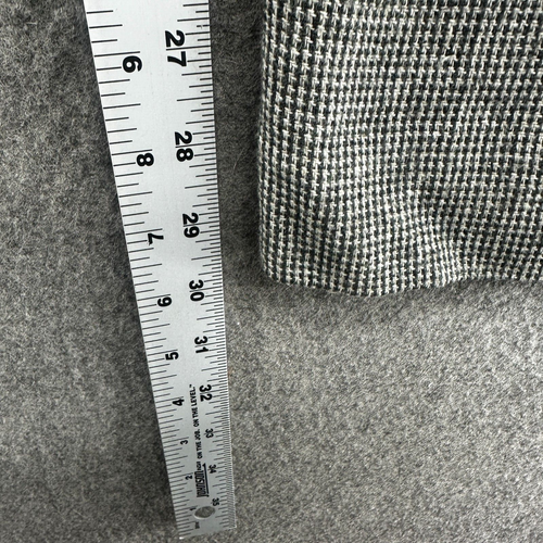 Asos Hahnentritthose Herren 32 braun Wollmischung schmal vorne flach elegante Kleidung - Bild 8 von 9