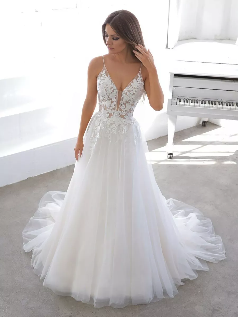 Slender Boho Beach Bridal Chiffon Mermaid Slip Wedding Dress – TulleLux  Bridal Crowns & Accessories