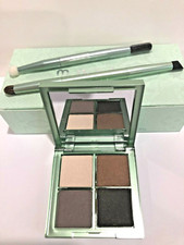 MALLY EYE PERFECTION PRO EYE KIT eyeshadow quad, 2 Brushes  NEW IN BOX