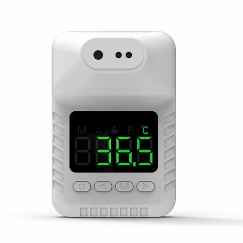 Fast Wall Mount Digital Infrared Thermometer Automatic Non Contact Forehead US - Picture 7 of 10