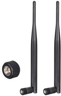 2pcs 4G LTE Antenna Cellular 6dBi SMA Male Antenna for Trail Camera Game Camera 
