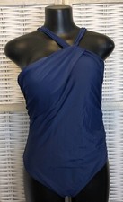 NWT Cupshe Womens One Piece Swimsuit Size XS Blue