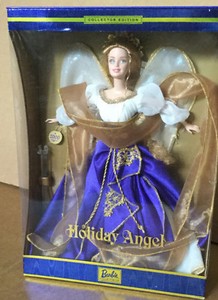 holiday angel barbie collection