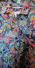 City Blues By Koret Xlarge Jacket 90s Vtg Art To Wear 98 Cotton 2 Spandex