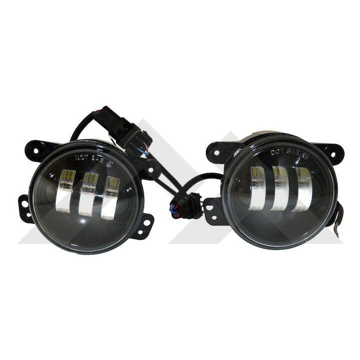 Kit antibrouillard LED Jeep Wrangler JK pour affronter la brume et les pistes de nuit