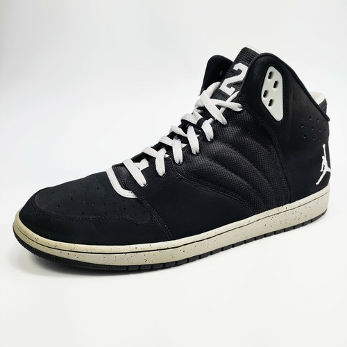 Nike Jordan 1 Flight 4 Premium Sneaker Shoes Men's Black / Grey 838818-003  SZ 16 | eBay