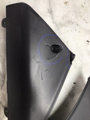 04 Kawasaki ZX10 R 1000 ZX1000 Ninja Right Lower Bottom Side Cover