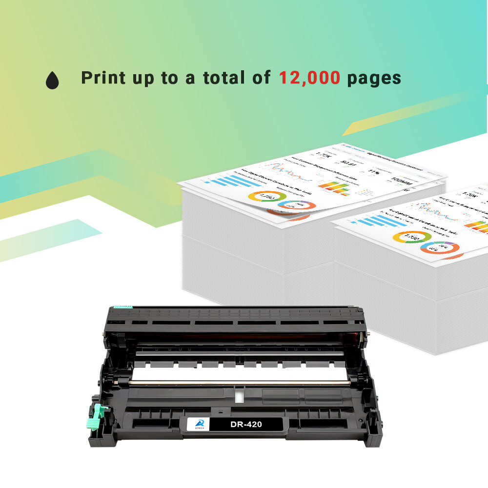 2 Toner TN450 + 1 Tamburo DR420 Compatibili Per Brother Hl 2220 Hl2250 Mfc 7360n Mfc 7460dn E 737532 - Foto 6